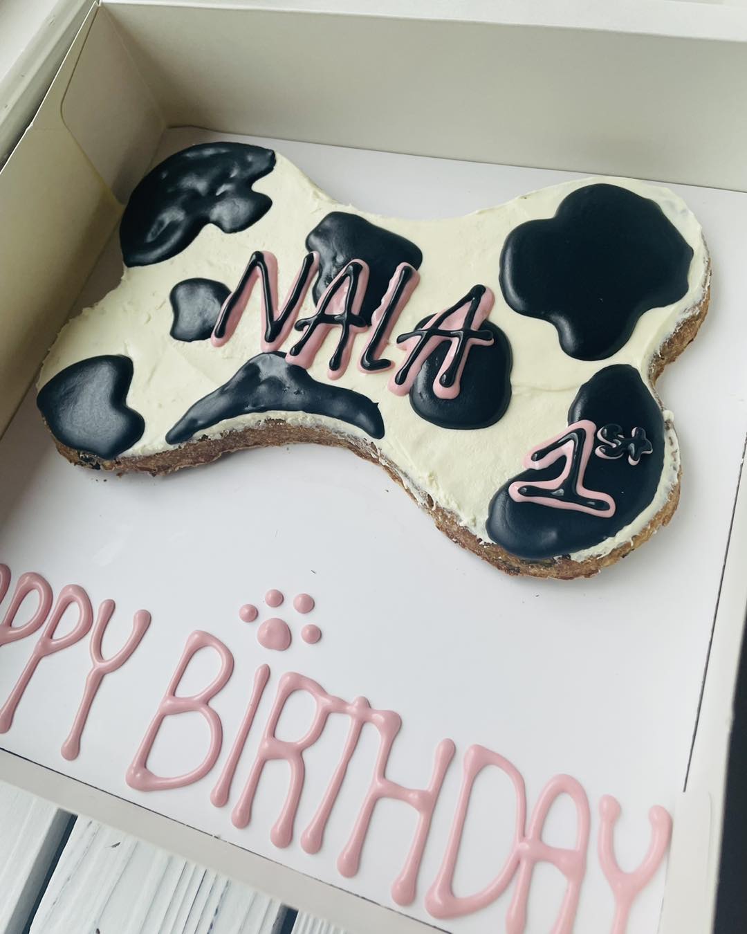 Bone Cookie Cake